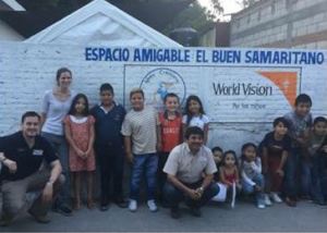 CFS staff and some of the children who attend