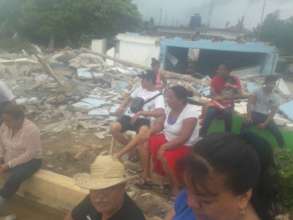 Earthquake victims
