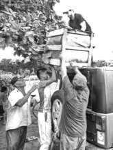 Delivering aid to hard-to-reach communities