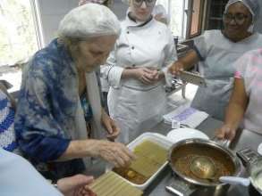 Clemenza explaining how to make lasagna