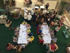 Kids and Culinary Students Ready to Have Fun