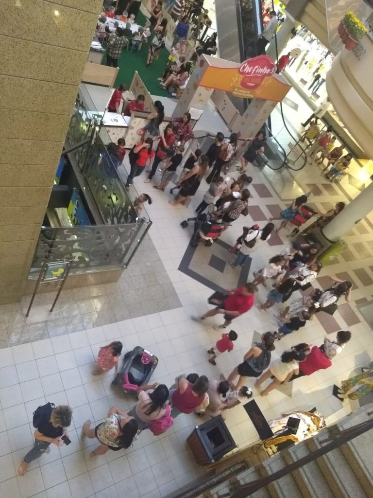 Look at that Line to Get In!