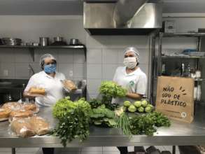 Getting students' products ready for delivery