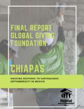 Habitat for Humanity Final Report in Chiapas (PDF)