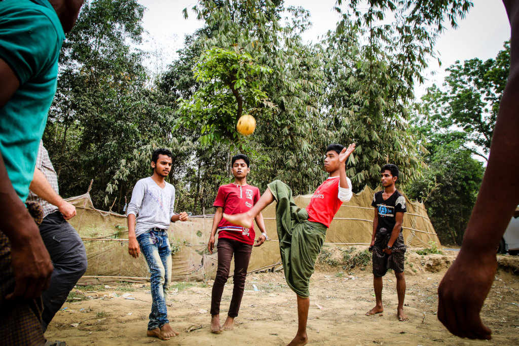 Your gift brings normalcy to displaced youth!