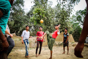 Your gift brings normalcy to displaced youth!
