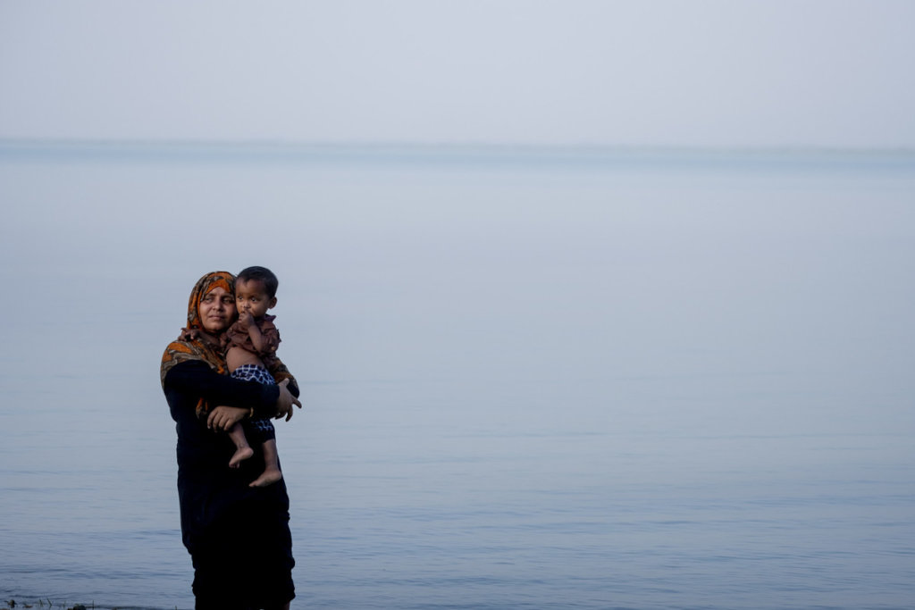 Hasan was born 6 days after Sajeda arrived in camp