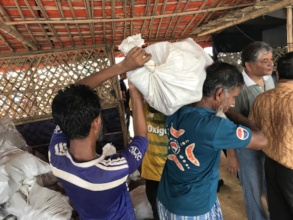 Families are receiving emergency fuel.