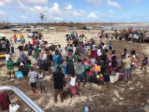 Residents evacuating from Barbuda