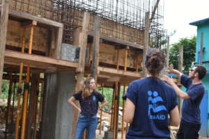 Progress made in Barrio Real, August 2018