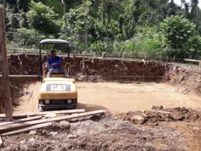 The beginnings of construction in Barrio Real