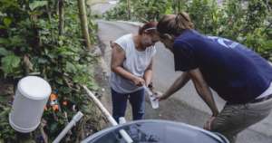 Checking water quality!