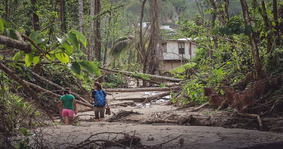 Hiking to the water sources!