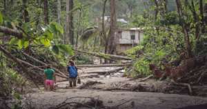 Hiking to the water sources!