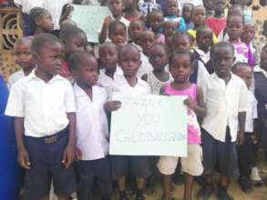 These Students are thankful for you donors!