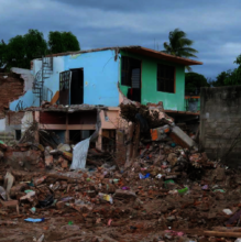 Damage from the earthquakes