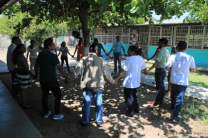 Psychological First Aid training in Niltepec