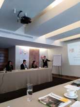 Inside a training for Fundacion Origen staff