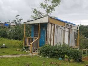 Jesulis' home, six months after Maria