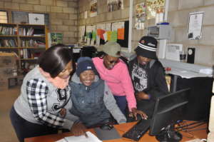 Beneficiaries learning how to Code