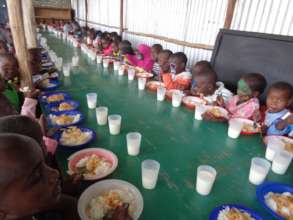 Plates Full of Food - Faces Full of Smiles