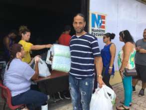 The first months after Maria food was a priority.