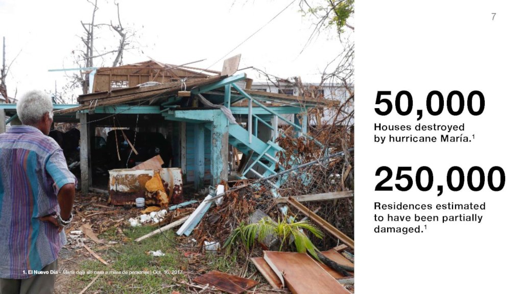 Puerto Rico emergency relief / long-term recovery