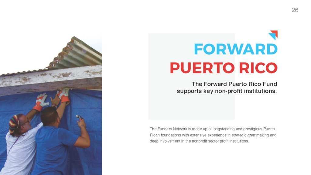 Puerto Rico emergency relief / long-term recovery
