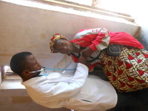 RECEADIT Dr. Tembon consulting Patient at Ngemsibo