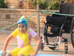 Active kids on wheels
