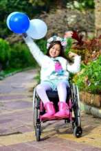 Nour on her Wheels