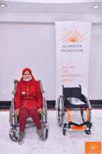 Hanan during the fit session