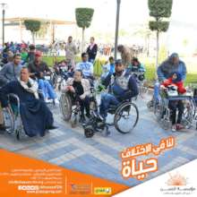 Wheelchair users in Egypt