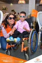 Cheerful kids on wheels