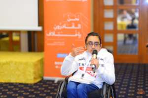 Wheelchair users from Egypt