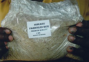 1 kilogramme IGBEAGU PARBOILED RICE