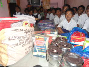 donate for education material for orphans india