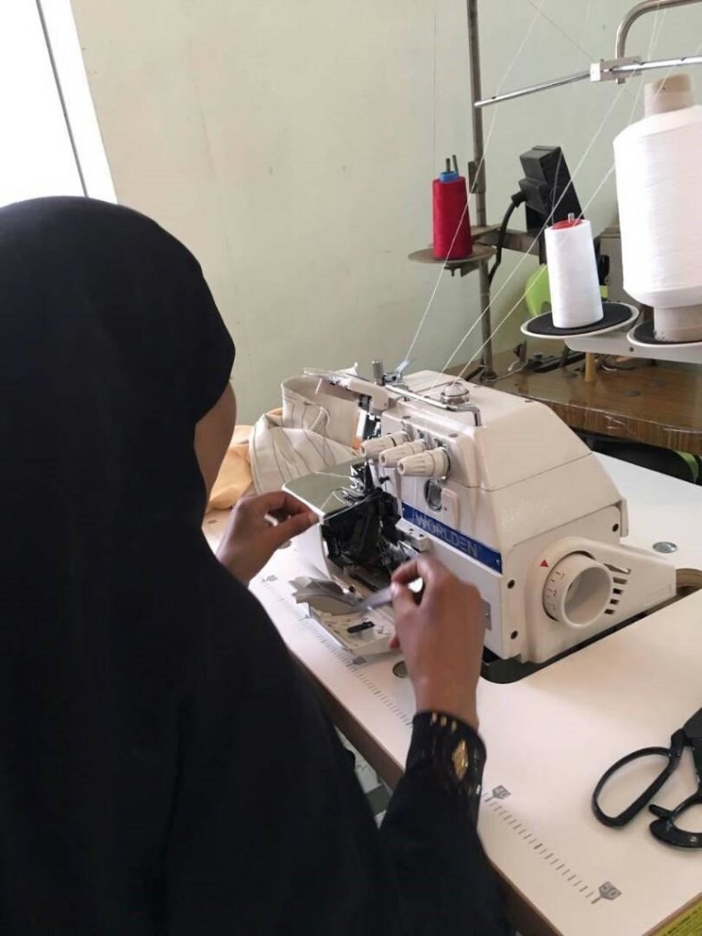 Tailoring training for Somali refugee women
