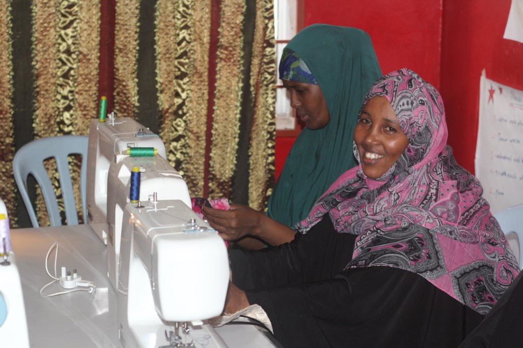 Tailoring training for Somali refugee women