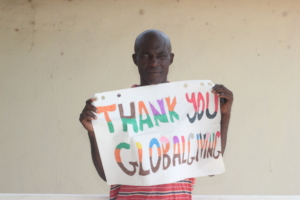 Momoh thanks GlobalGiving donors