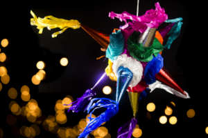 Pinatas - a longstanding custom in Mexico