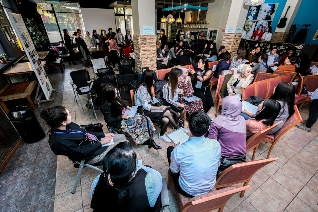 Sharing feedback from break-out group discussions