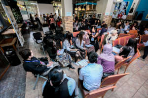 Sharing feedback from break-out group discussions