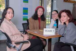 Team games and small group challenges featured