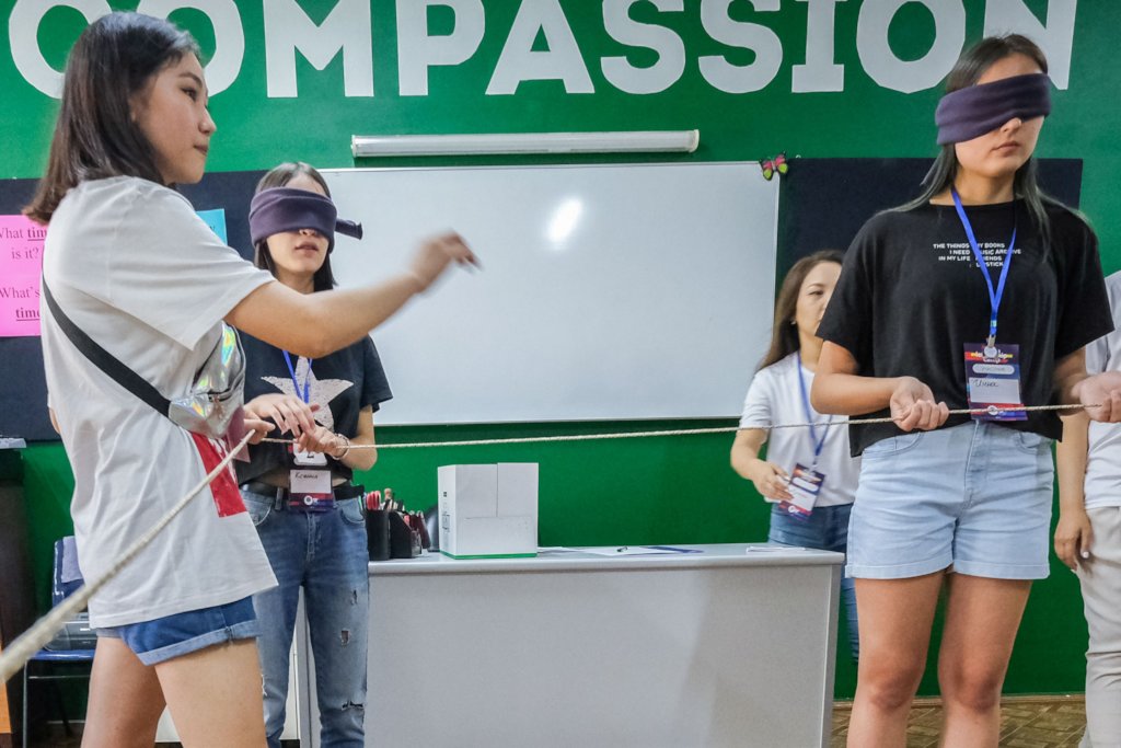 And then they had to navigate complete blindness!