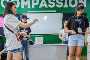 And then they had to navigate complete blindness!