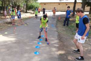 It was a great way for youngsters to fill hot days