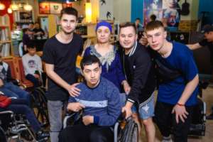 Having fun with the social club