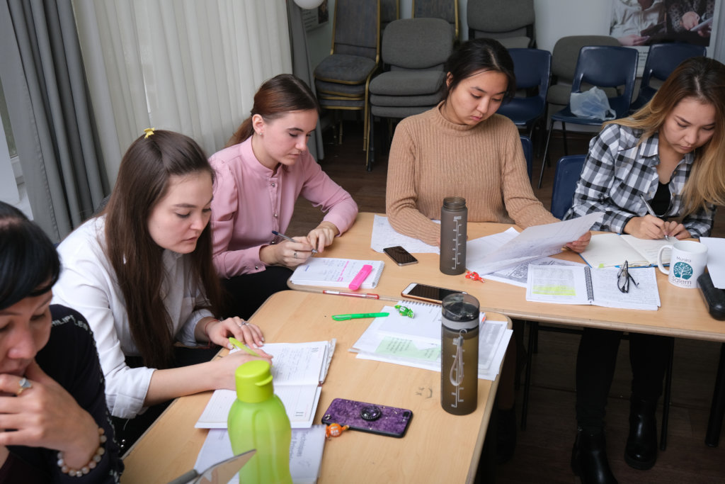 Teachers busy planning for adjusted courses