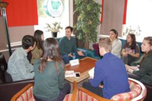 Discussing important issues around career choices